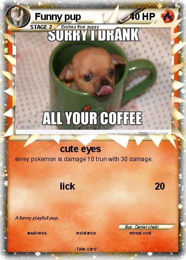 Pokemon Funny pup