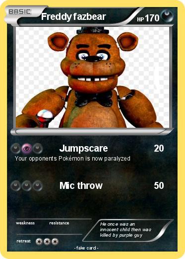 Pokemon Freddy fazbear