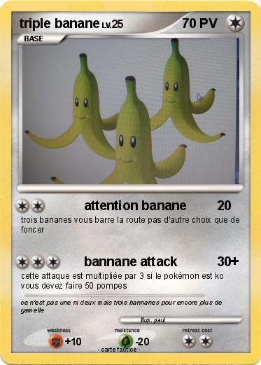 Pokemon triple banane