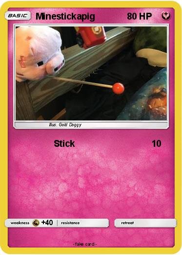 Pokemon Minestickapig