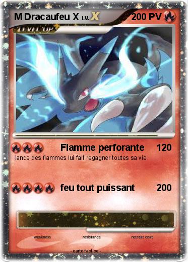 Pokemon M Dracaufeu X