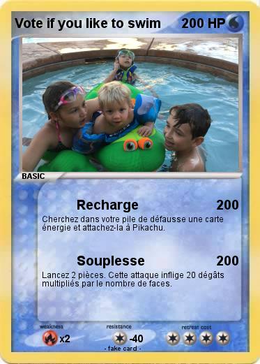Pokemon Vote if you like to swim