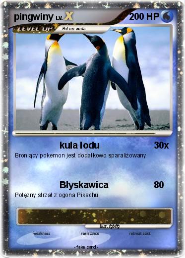 Pokemon pingwiny