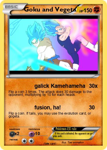 Pokemon Goku and Vegeta