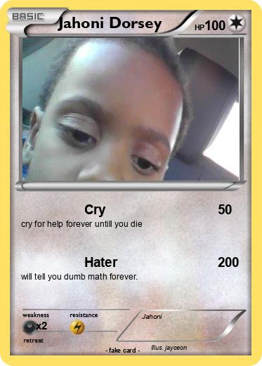 Pokemon Jahoni Dorsey