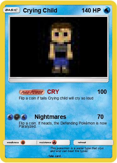 Pokemon Crying Child