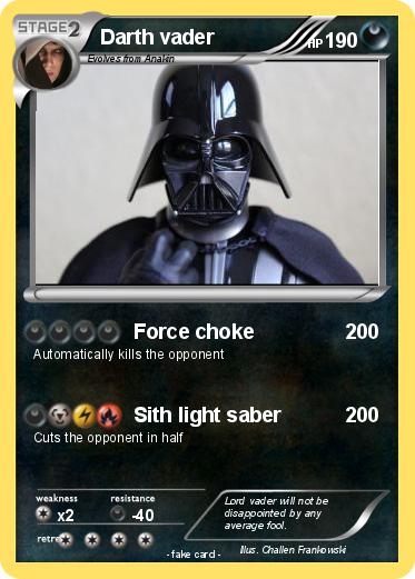 Pokemon Darth vader