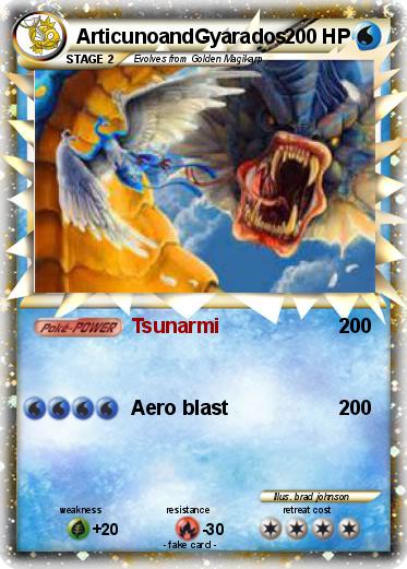 Pokemon ArticunoandGyarados