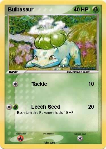Pokemon Bulbasaur