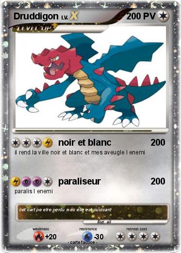 Pokemon Druddigon