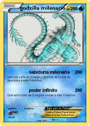 Pokemon godzilla milenario