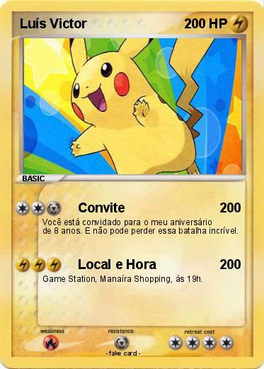 Pokemon Luís Victor