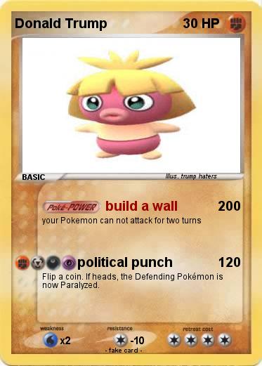 Pokemon Donald Trump