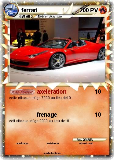 Pokemon ferrari