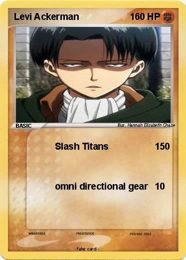 Pokemon Levi Ackerman