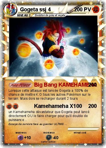 Pokemon Gogeta ssj 4