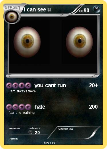 Pokemon i can see u