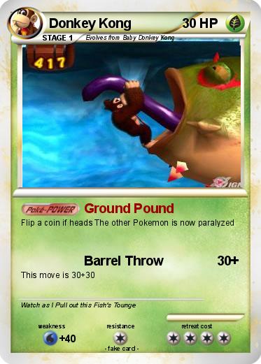 Pokemon Donkey Kong