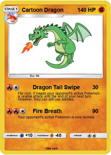 Pokemon Cartoon Dragon