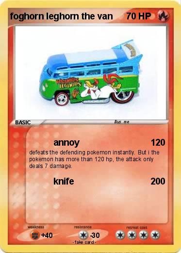 Pokemon foghorn leghorn the van