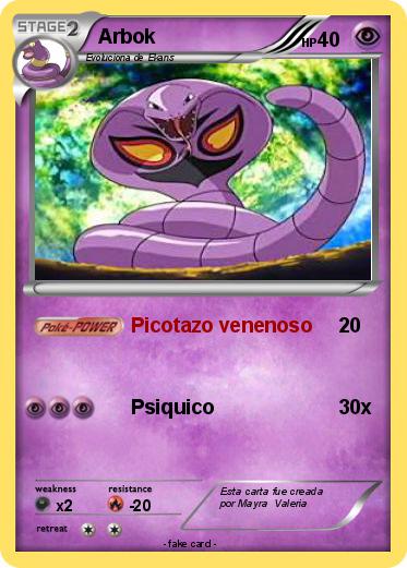 Pokemon Arbok