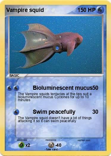Pokemon Vampire squid