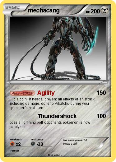 Pokemon mechacang