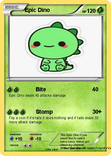 Pokemon Epic Dino