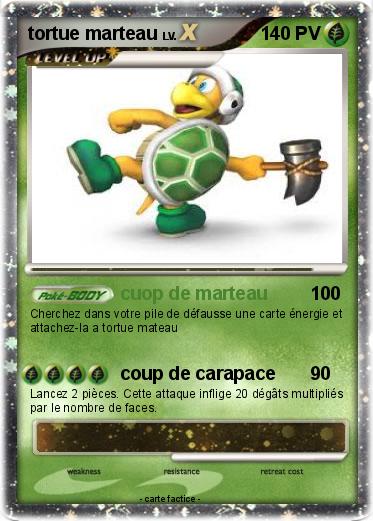 Pokemon tortue marteau