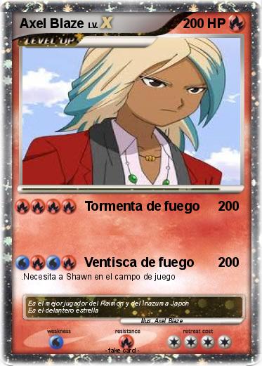 Pokemon Axel Blaze