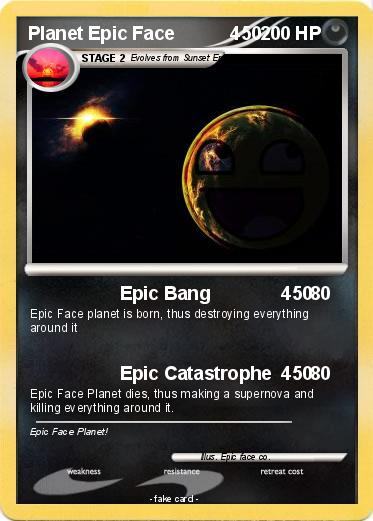 Pokemon Planet Epic Face           450