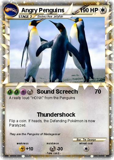 Pokemon Angry Penguins