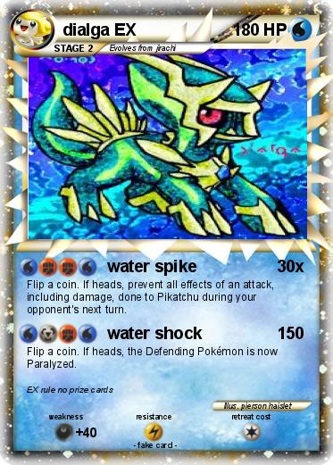 Pokemon dialga EX