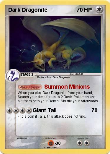 Pokemon Dark Dragonite