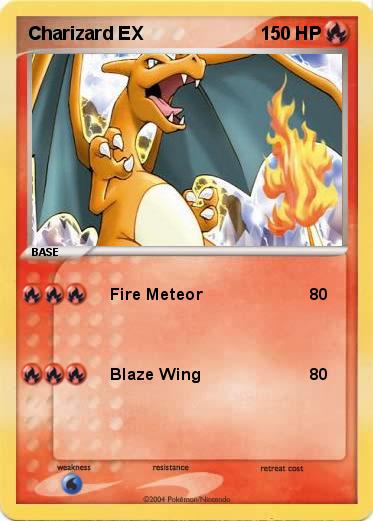 Pokemon Charizard EX