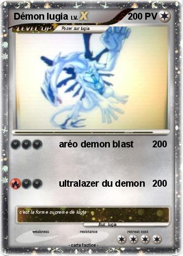 Pokemon Démon lugia