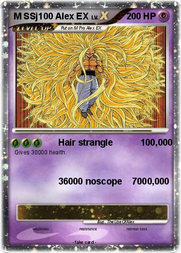 Pokemon M SSj100 Alex EX