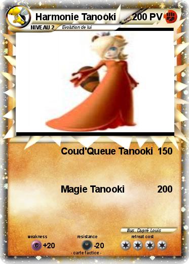 Pokemon Harmonie Tanooki