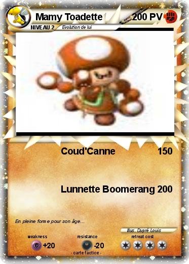Pokemon Mamy Toadette