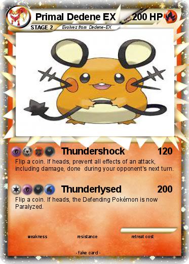 Pokemon Primal Dedene EX