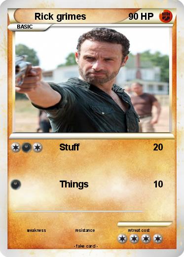 Pokemon Rick grimes