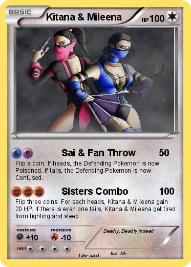 Pokemon Kitana & Mileena