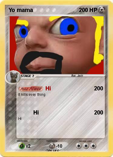 Pokemon Yo mama