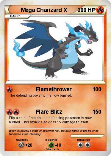Pokemon Mega Charizard X