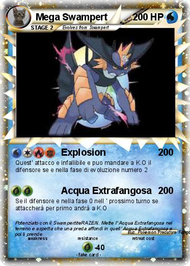Pokemon Mega Swampert