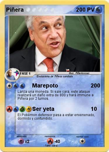 Pokemon Piñera