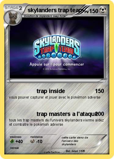 Pokemon skylanders trap team