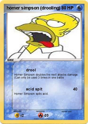 Pokemon homer simpson (drooling)