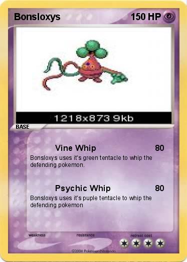 Pokemon Bonsloxys
