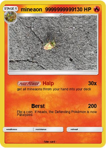 Pokemon mineaon  9999999999